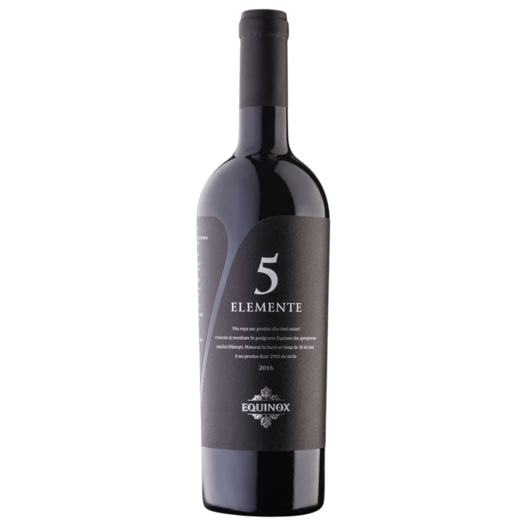 Crama Domnească Equinox 5 Elemente Roșu 0.75L 14.9% SGR