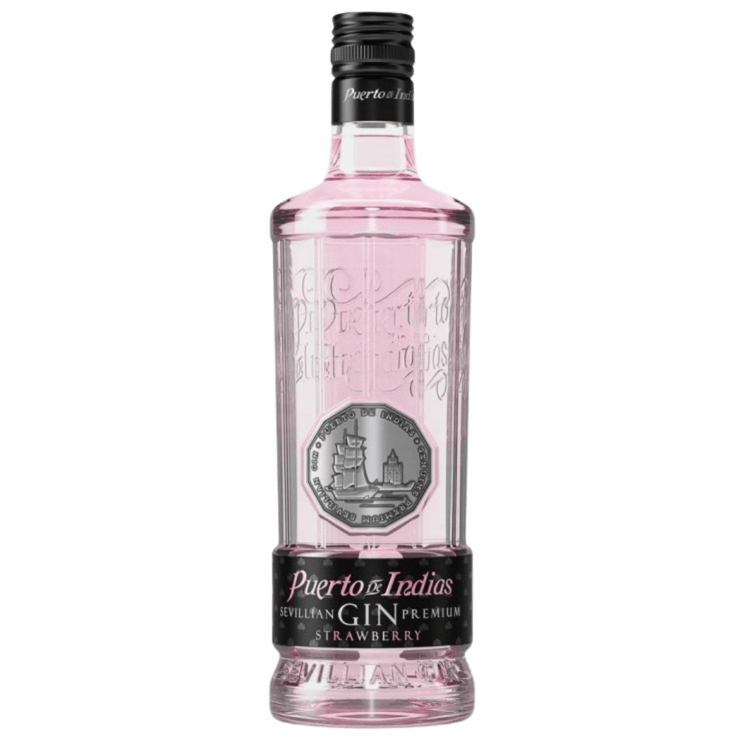 Gin Puerto De Indias Strawberry 0.7L 37,5% SGR