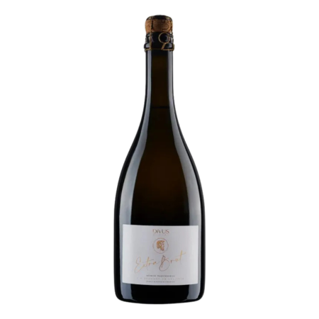 Divus Spumant Extra Brut, vin spumant din Chardonnay și Fetească Regală, produs în Moldova