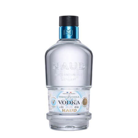 Vodka Naud French sticlă de vodcă premium franceză din cereale selectate, cristalină și rafinată