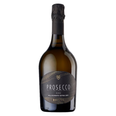Maestro Prosecco Millesimato DOC Extra Dry sticla de vin spumant italian din regiunea Veneto