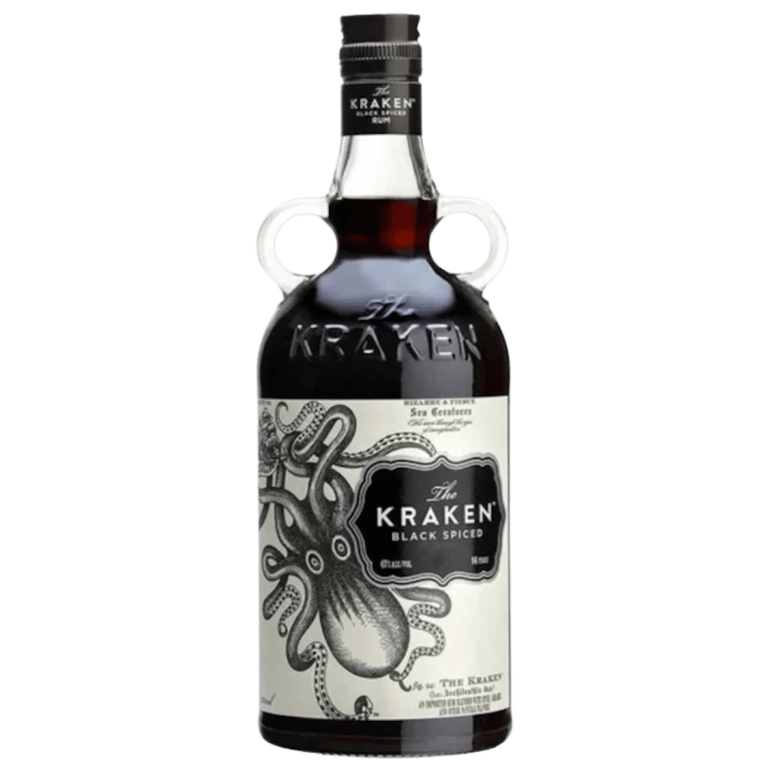 Rom Kranken Black Spiced Rum, băutură caribbeană cu arome intense de condimente și dulceață subtilă