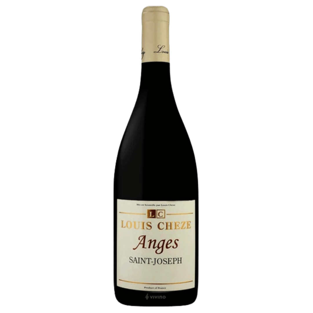 Louis Cheze Anges Saint-Joseph 2022, vin roșu sec din Valea Ronului, realizat din struguri Syrah.