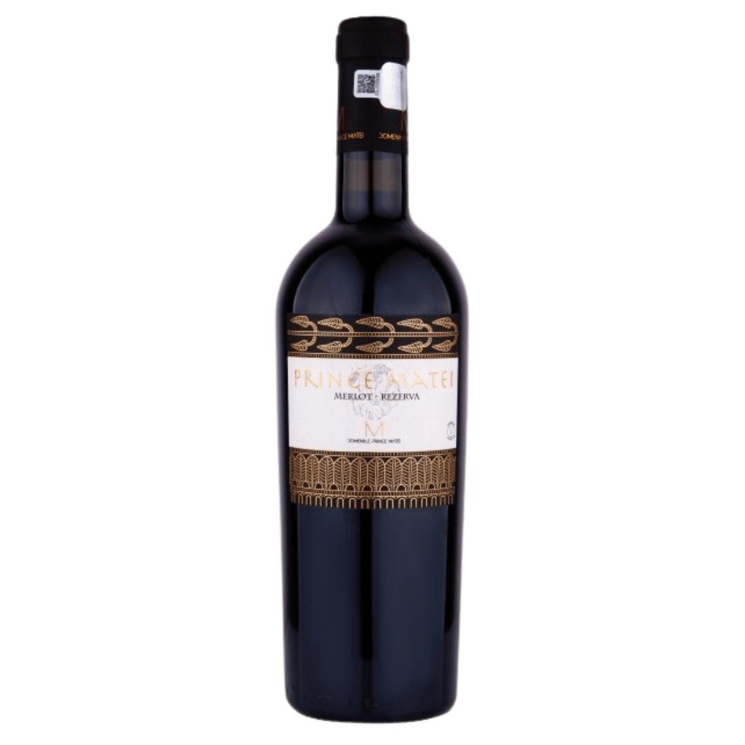 De Matei Prince Matei Merlot Reserva 0.75L 14.5% SGR