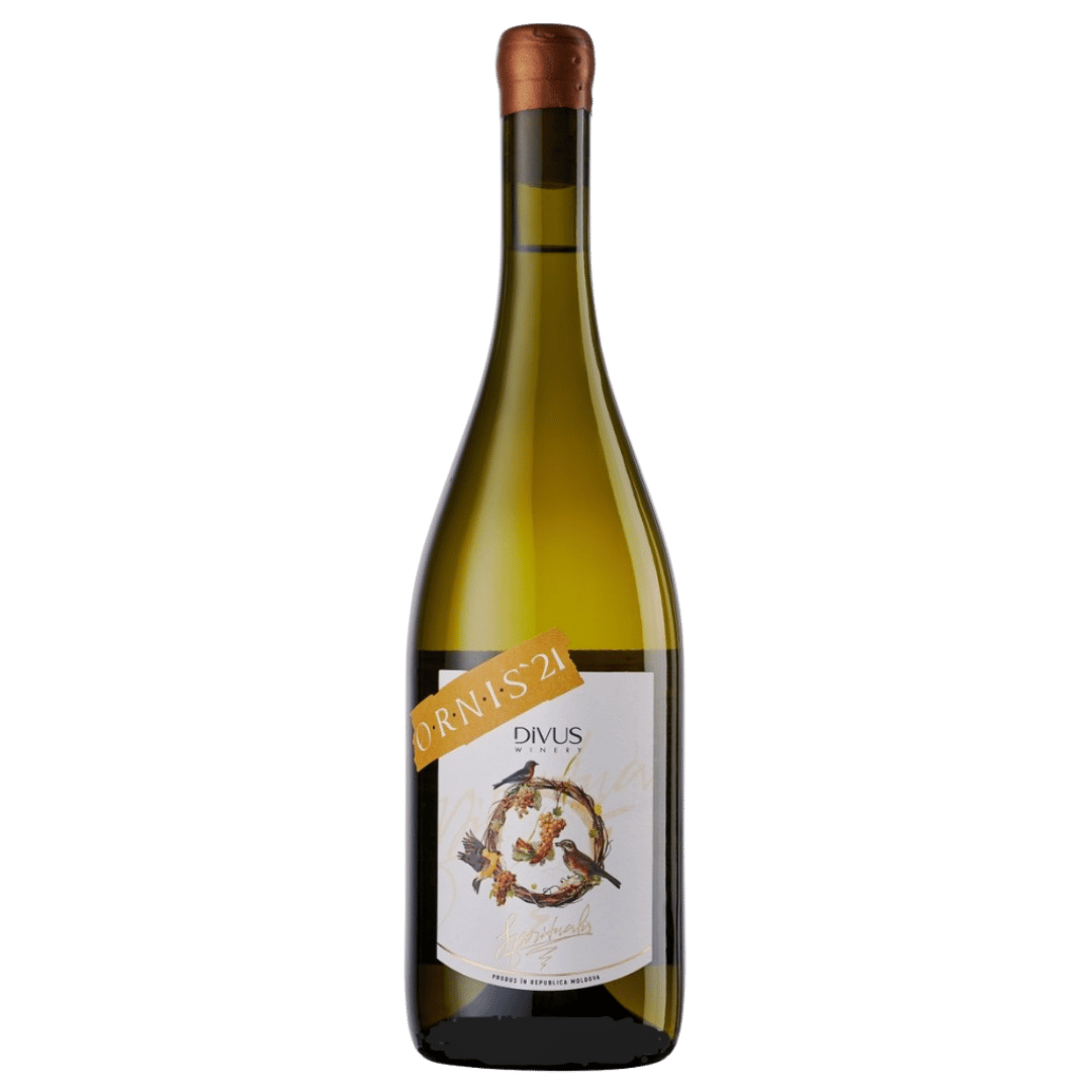 Divus Ornis White 2020, vin alb sec din Moldova, cu note florale și citrice, perfect pentru fripturi ușoare