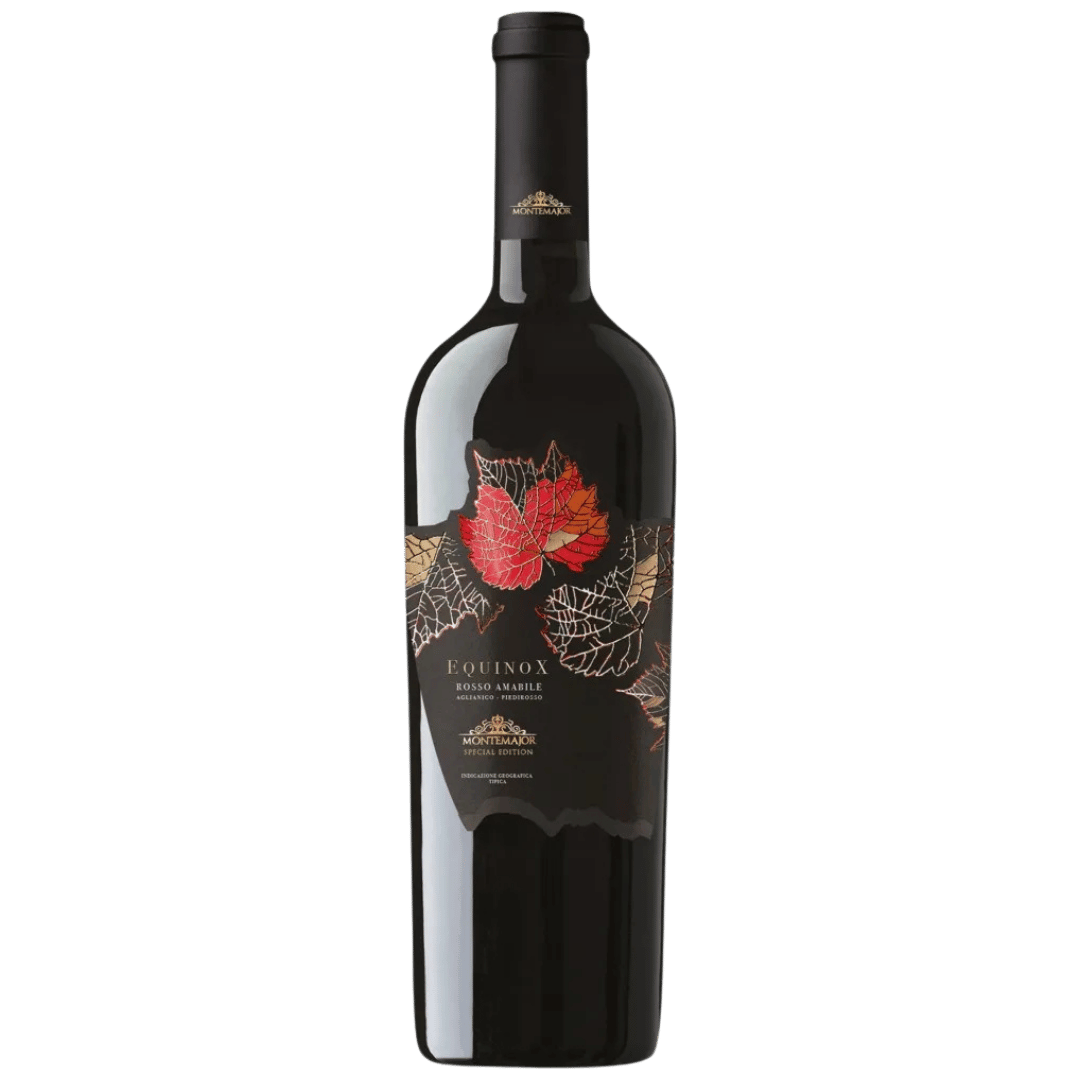 Italia Montemajor Equinox Aglianico Piedirosso, vin roșu sec din Campania, Italia, cu arome intense și taninuri echilibrate