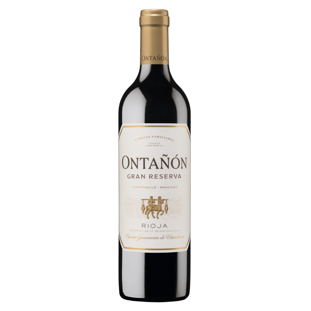 Spania Ontanon Gran Reserva 2014, vin roșu sec, din Rioja, obținut din struguri Tempranillo, maturat pentru eleganță.