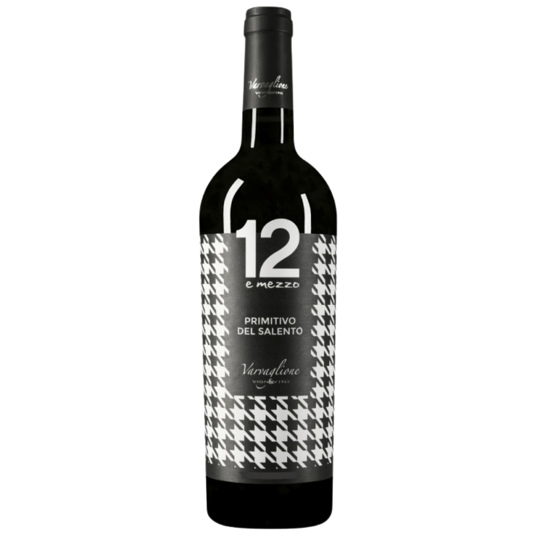 Varvaglione 12 E Mezzo Primitivo Del Salento 0.75L 12.5% SGR