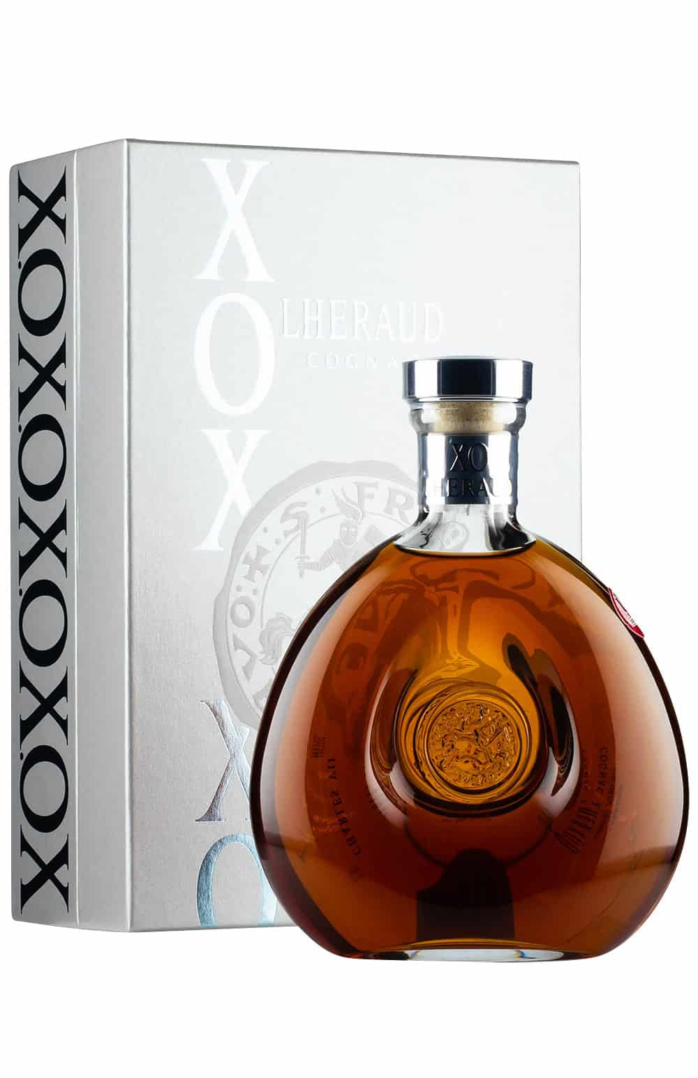 Cognac Lheraud XO Charles VII, sticlă de cognac francez maturat 10 ani în butoaie de stejar, 44%