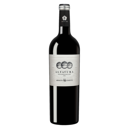 Franta Arnaud De Villeneuve Altatura, vin roșu sec din Côtes de Roussillon, cu note de fructe și condimente
