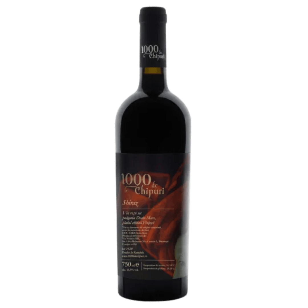 1000 De Chipuri Shiraz 0.75L 15.5% SGR