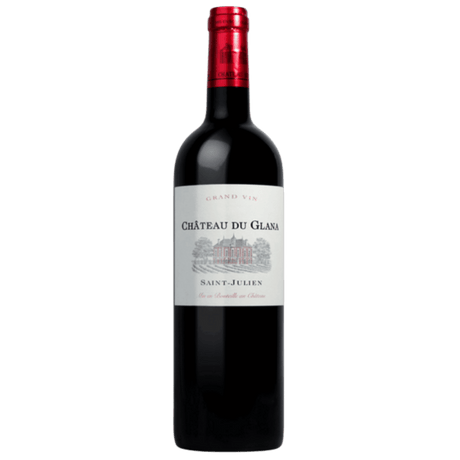 Chateau du Glana Saint-Julien, vin roșu sec, din Bordeaux, cu arome de fructe negre și tanin fin.