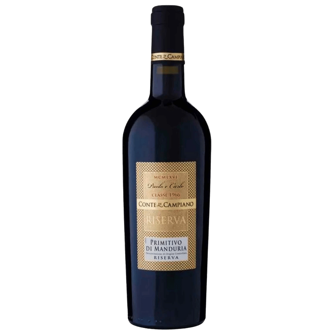 Italia Conte Di Campiano Primitivo Riserva 0.75L 15% SGR