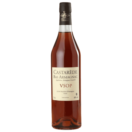 Armagnac Castarède VSOP, băutură distilată franceză maturată 8 ani, în stil rafinat și echilibrat