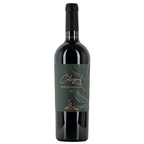 Artisan Winery Caligraf Rosu 2021, vin roșu sec cu arome de fructe negre și condimente.