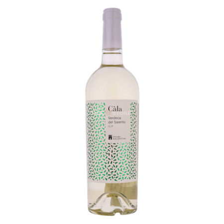 Feudi Salentini Cala Verdeca sticla de vin alb sec din regiunea Puglia, Italia, din soiul Verdeca