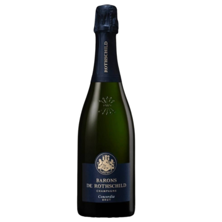 Champagne Barons de Rothschild Concordia Brut sticla sampanie din Franta, cupaj Chardonnay si Pinot Noir