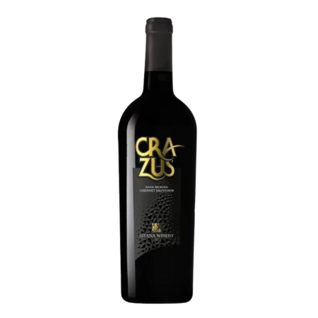 Gitana Crazus Rara Neagră Cabernet Sauvignon, vin roșu intens din Republica Moldova cu arome fructate și taninuri elegante
