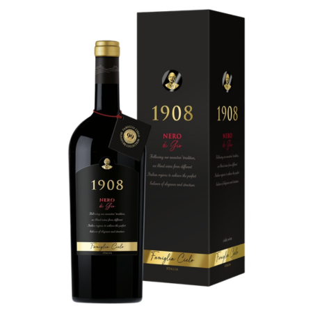 Cielo 1908 Nero di Gio Magnum vin roșu sec italian din Veneto, sticlă de 1.5L