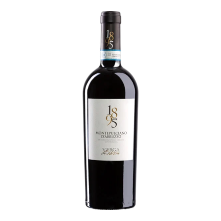 Natale Verga Montepulciano d'Abruzzo sticla vin rosu italian din regiunea Abruzzo cu arome de fructe rosii