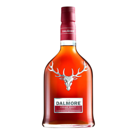 Dalmore Cigar Malt Reserve sticla de whisky single malt scoțian, creat pentru a fi savurat alături de un trabuc