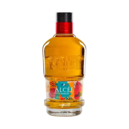 Whisky Naud Alcee Single Malt francez, sticla de 0.75L cu arome de fructe, miere și vanilie, 45% alcool