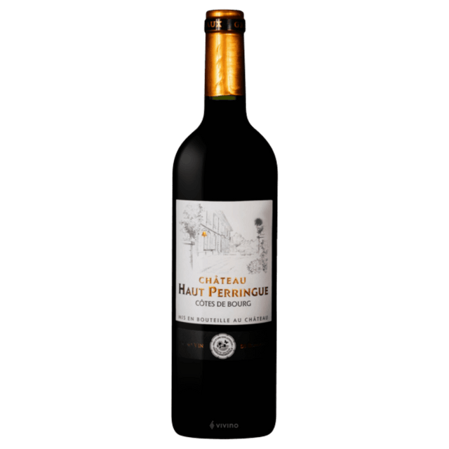 Chateau Haut Perringue 2021, vin roșu sec Bordeaux din Franța, cu arome de fructe negre și condimente.