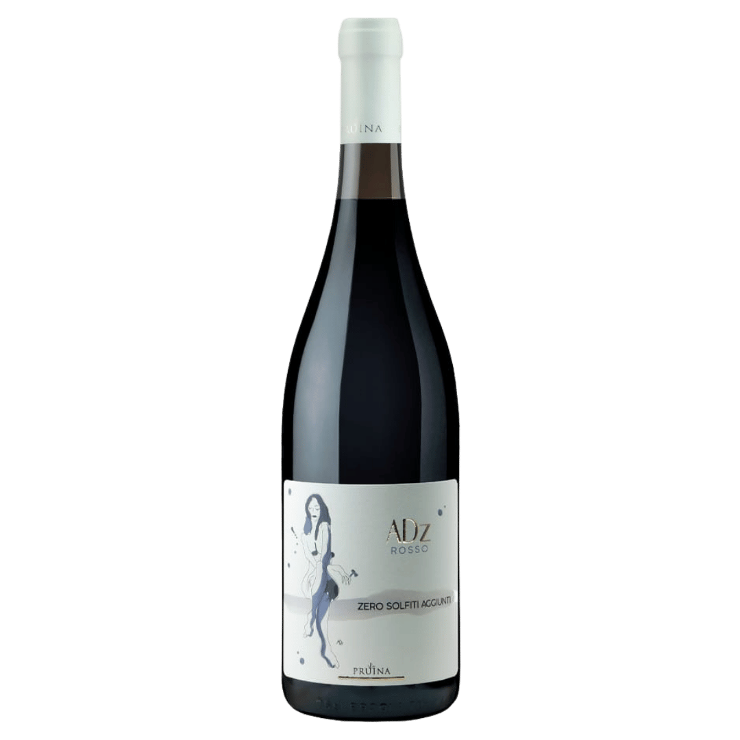 Italia La Pruina Adz Zero Solfiti Rosso, vin roșu natural din Salento cu arome fructate și tonuri mediteraneene