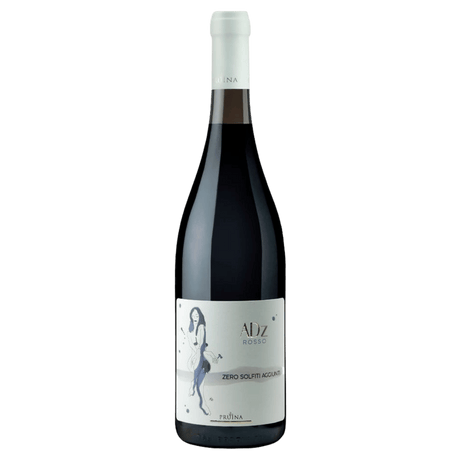 Italia La Pruina Adz Zero Solfiti Rosso, vin roșu natural din Salento cu arome fructate și tonuri mediteraneene