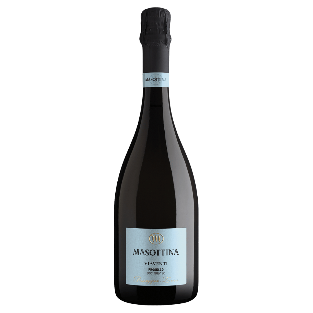 Masottina Vivaventi Dosaggio Zero, vin spumant sec din Italia, cu perlaj fin și aromă de mere și citrice.
