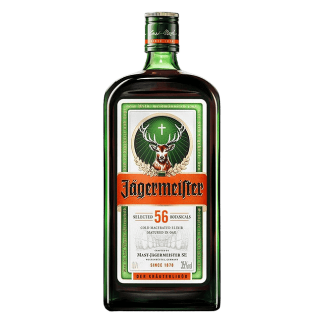 Jägermeister 0.7L, lichior german cu plante aromatice, ideal pentru digestie sau cocktail-uri sofisticate