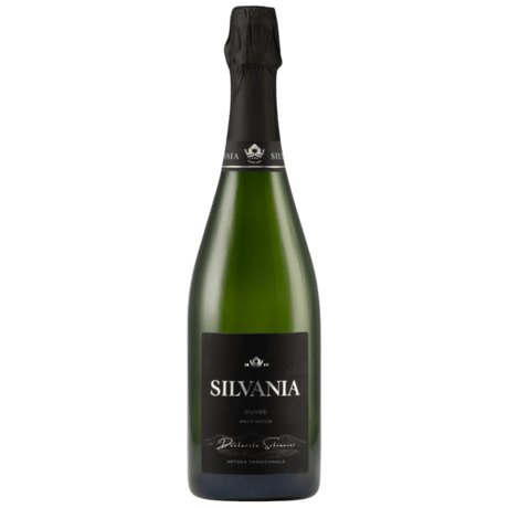 Silvania D.S. Spumant Premium Cuvee Brut, vin spumant românesc cu perlaj fin și arome fructate, ideal pentru aperitive și delicatese marine