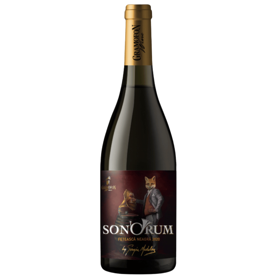 Gramofon Wine Sonorum Fetească Neagră 0.75L 15.2%