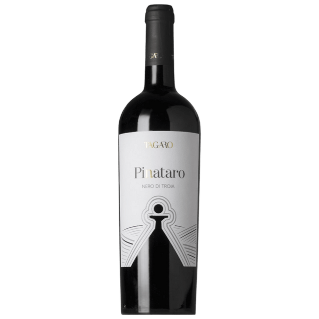 Italia Tagaro Pinataro Nero di Troia 2022, vin roșu sec din Puglia, Italia, cu arome de fructe negre și note florale.