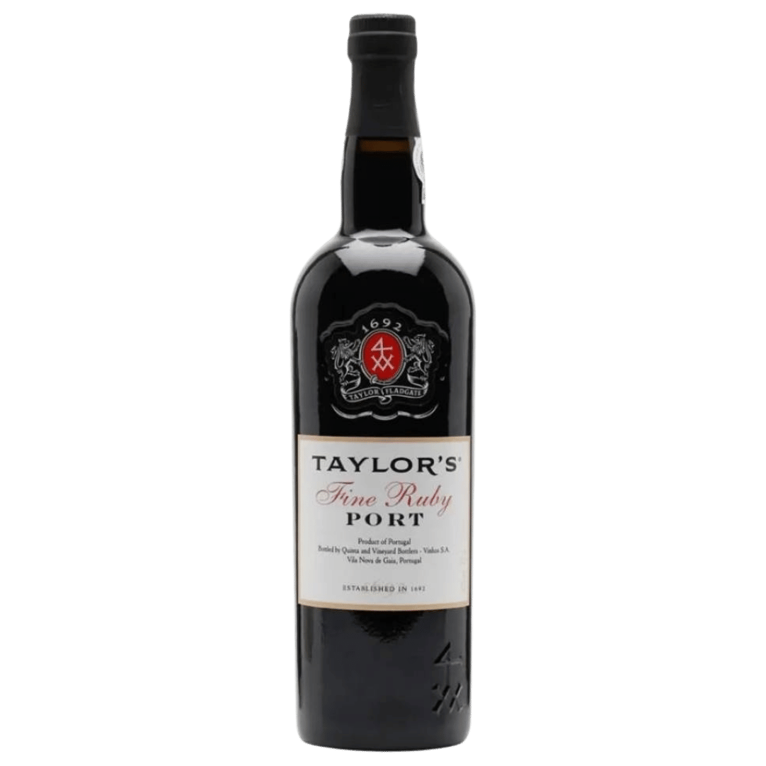Taylor's Fine Ruby Port, vin de Porto rubiniu vibrant, ideal pentru deserturi și momente speciale