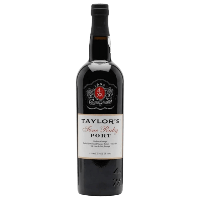 Taylor's Fine Ruby Port, vin de Porto rubiniu vibrant, ideal pentru deserturi și momente speciale