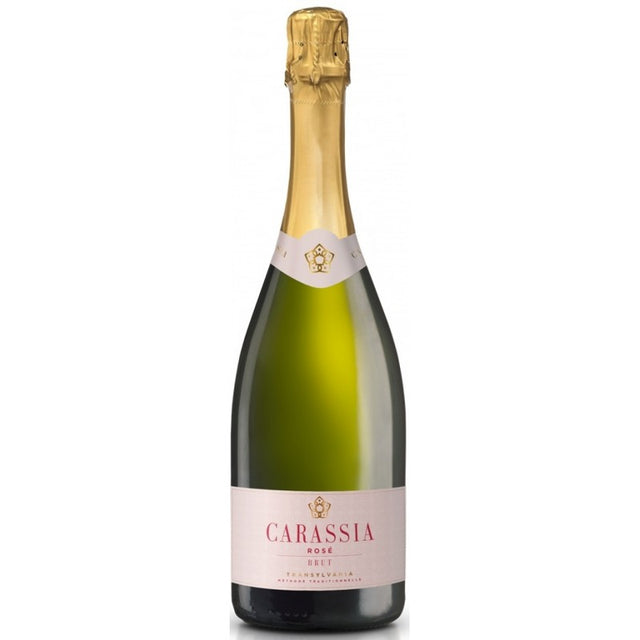 Carassia Rose Spumant Brut, vin spumant rose fin și elegant, perfect pentru aperitive și deserturi ușoare