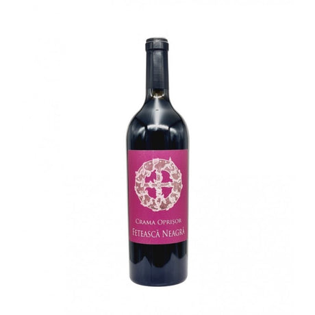 Crama Oprișor Fetească Neagră Premium 2019, vin românesc cu aroma intensă de fructe negre și condimente.