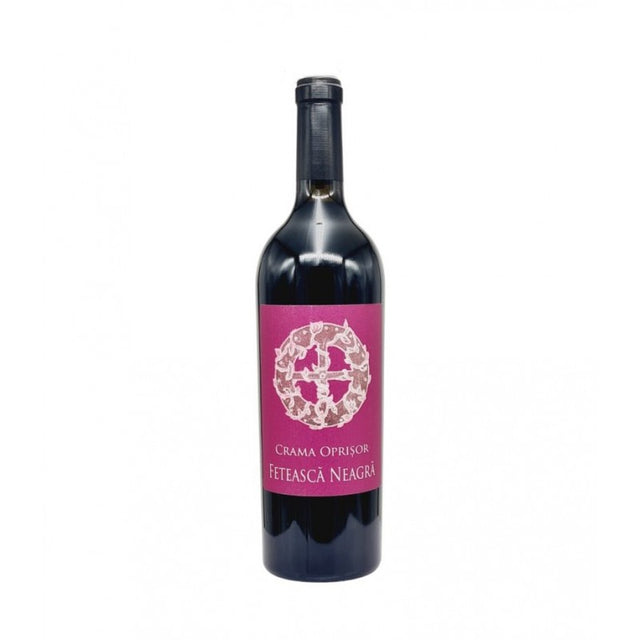 Crama Oprișor Fetească Neagră Premium 2019, vin românesc cu aroma intensă de fructe negre și condimente.