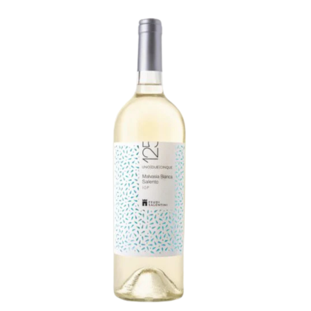 Feudi Salentini 125 Malvasia Bianca sticla vin alb Italian cu arome florale si fructate