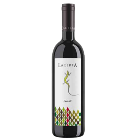 Lacerta Cuvee IX Magnum 2016 vin roșu sec în sticla de 1,5L, cu aromă complexă de fructe negre și condimente