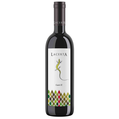 Lacerta Cuvee IX, vin roșu sec cu fructe negre, condimente și taninuri fine, din regiunea Dealu Mare