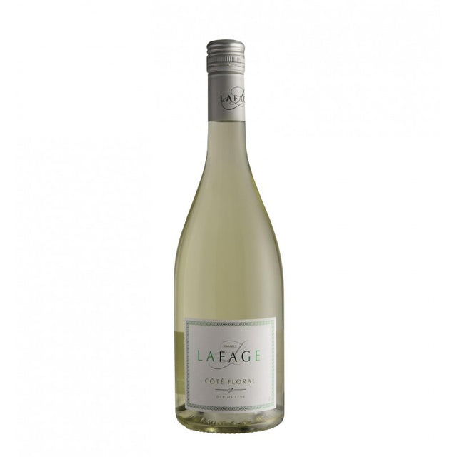 Lafage Cote Floral 2019, vin alb sec cu arome florale, fructe și prospețime mediteraneană.