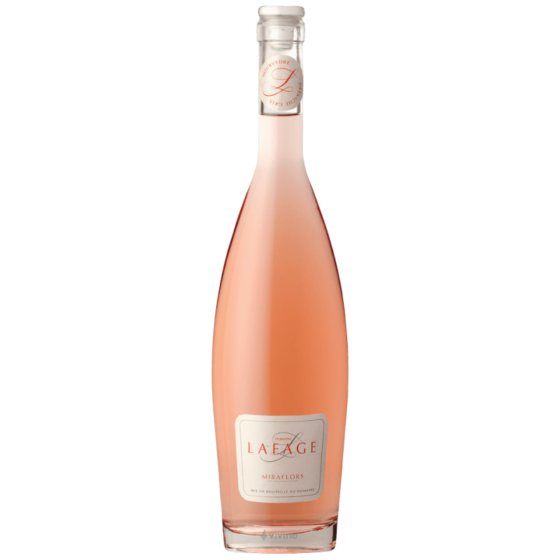 Lafage Miraflors Rosé 2023, vin rosé sec din Côtes de Roussillon, cu aromă delicată de fructe roșii și prospețime mediteraneană