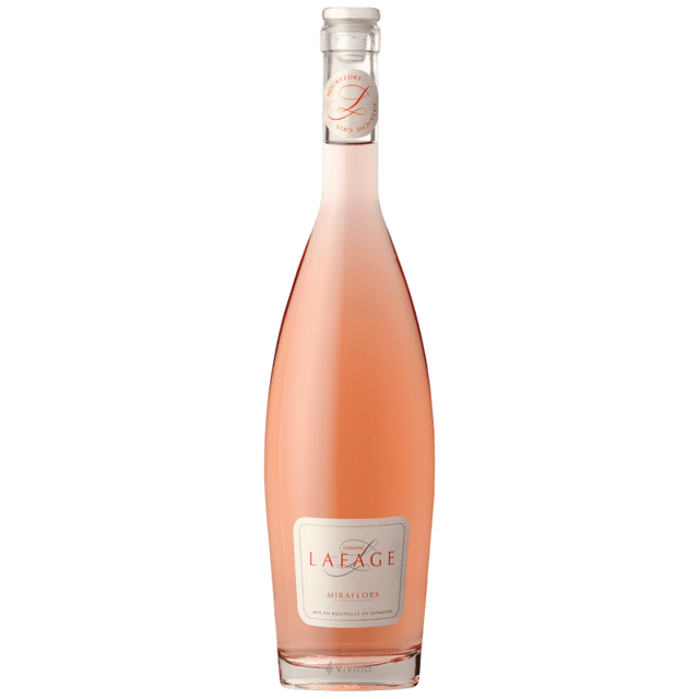 Lafage Miraflors Rosé 2023, vin rosé sec din Côtes de Roussillon, cu aromă delicată de fructe roșii și prospețime mediteraneană