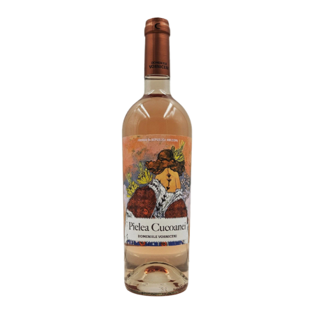 Domeniile Vorniceni Pielea Cucoanei Roze, vin Rose delicat din Moldova, secul, cu arome de fructe roșii și prospețime naturală