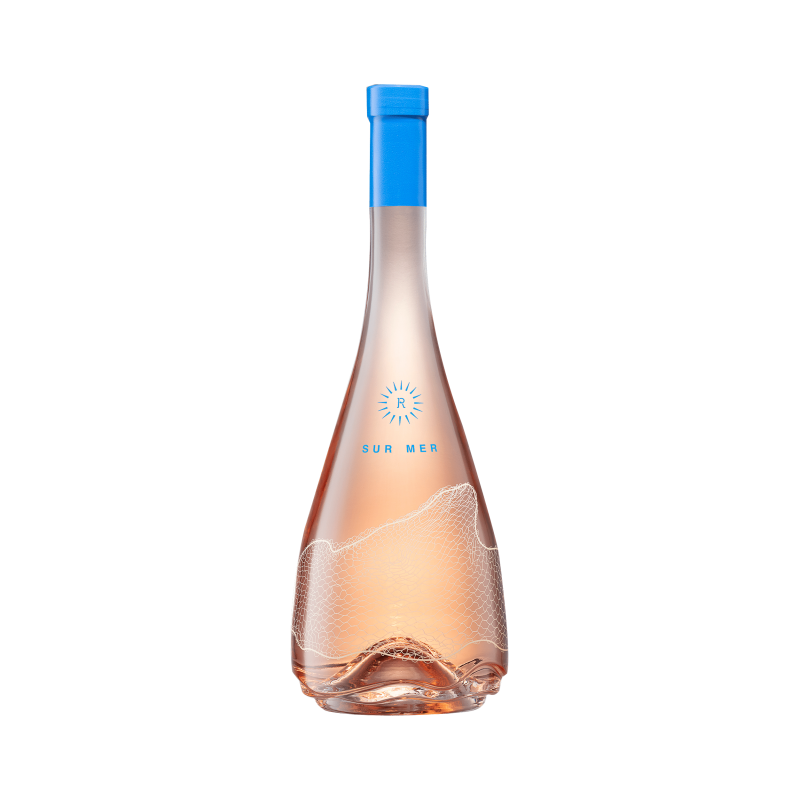 Rasova Sur Mer Rosé 2022, vin rose sec din Dobrogea, cu arome de fructe roșii și note florale.