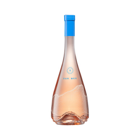 Rasova Sur Mer Rosé 2022, vin rose sec din Dobrogea, cu arome de fructe roșii și note florale.