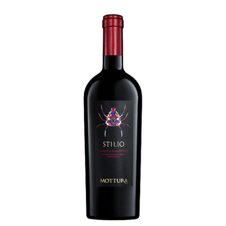 Itaia Mottura Stilio Primitivo Di Manduria DOC vin roșu sec din Puglia, Italia, sticla 0.75L