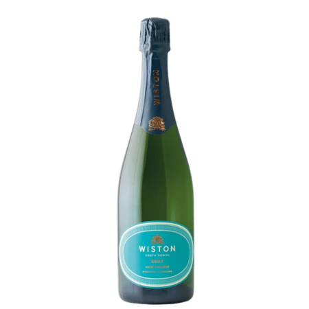 Wiston Estate Brut NV sticla de vin spumant englezesc din Chardonnay, Pinot Noir și Pinot Meunier